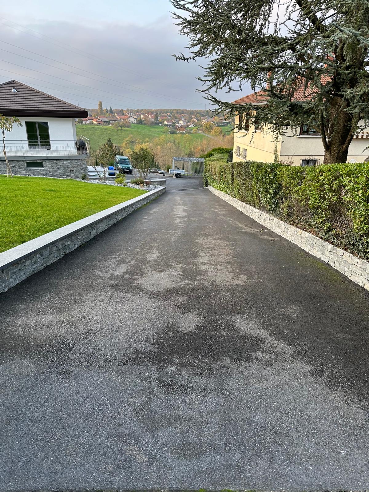 Réfection allée à Ville-la-Grand, Aménagement extérieur à Bons-en-Chablais