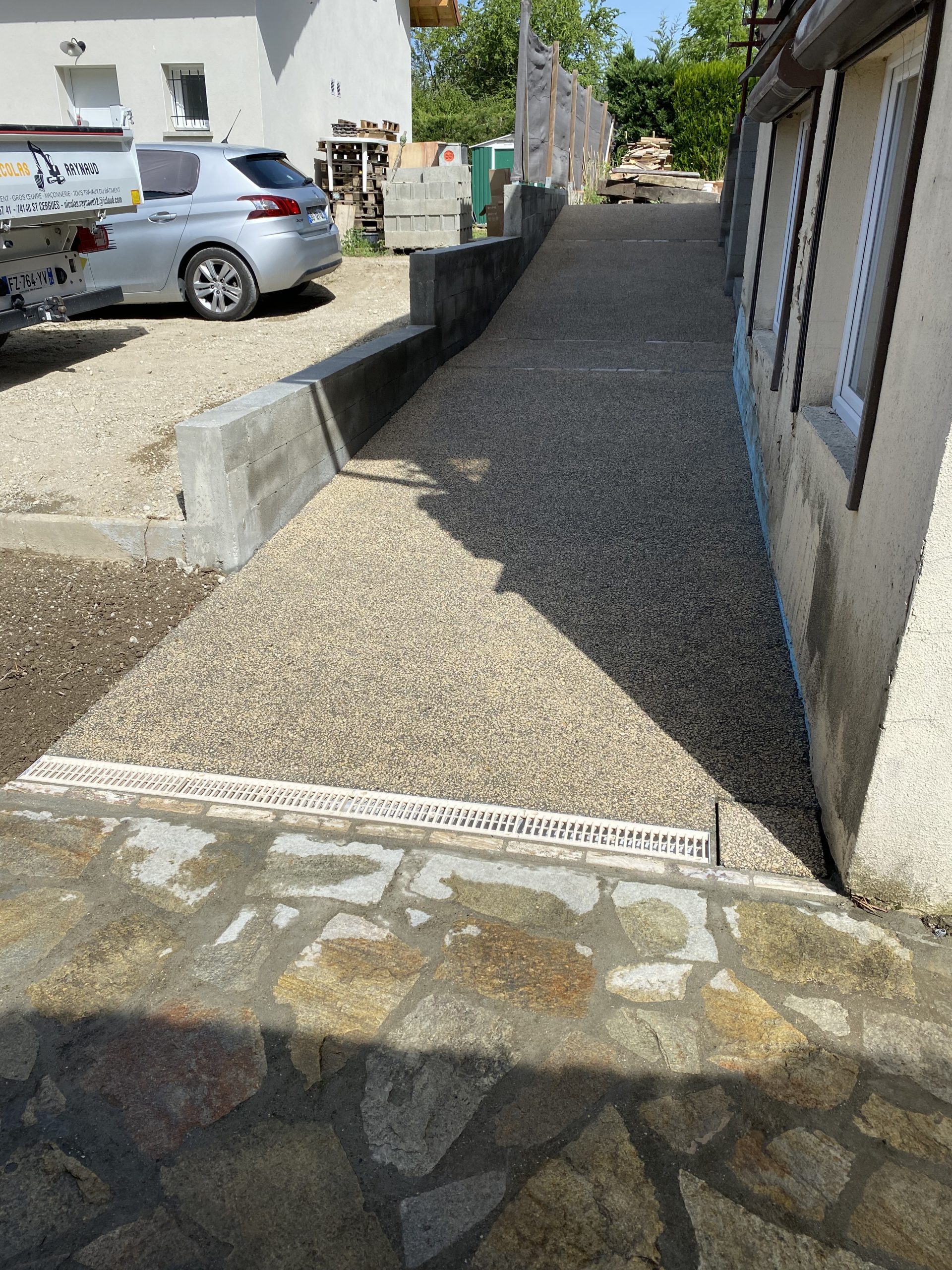 Béton désactivé à Saint-Cergues