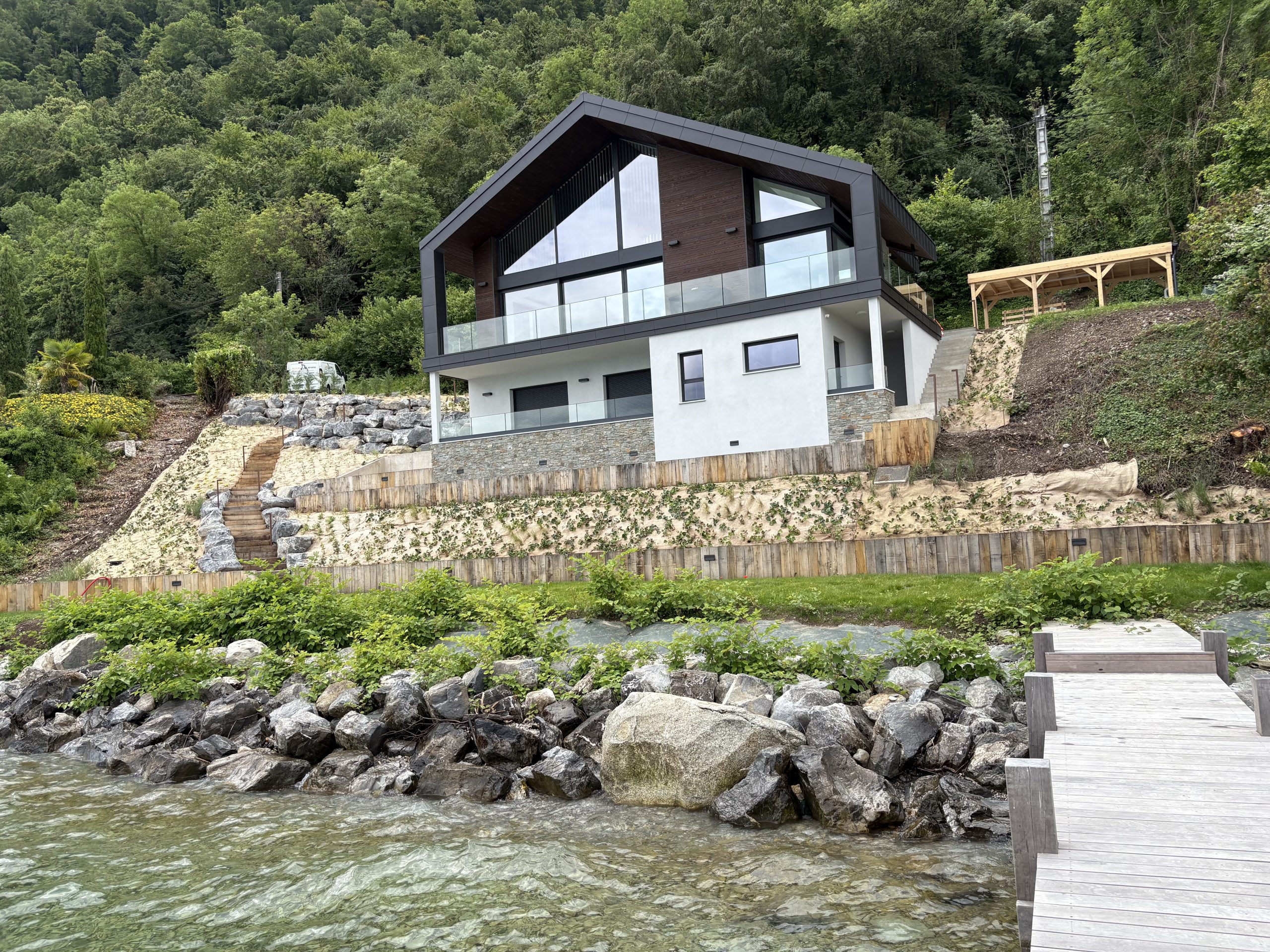 Construction à Lugrin