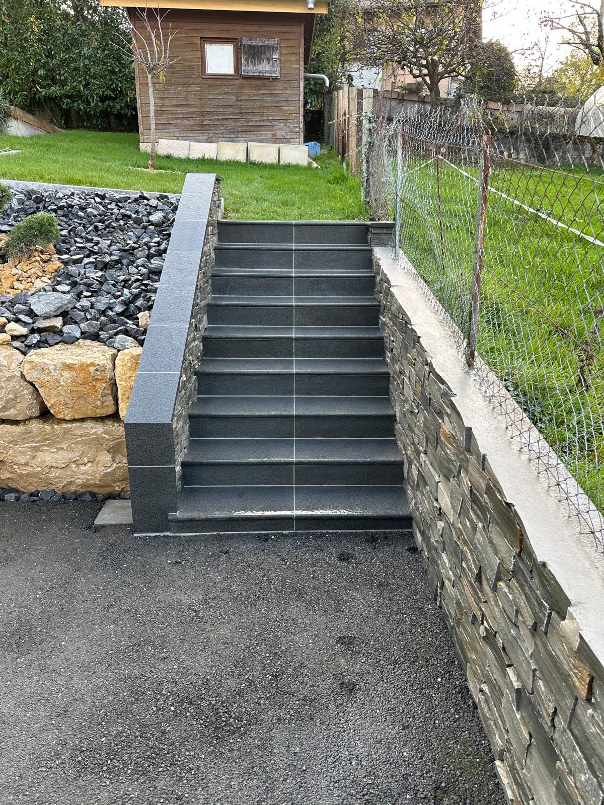 Création escaliers en Haute-Savoie