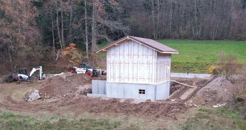Construction maison à Brenthonne