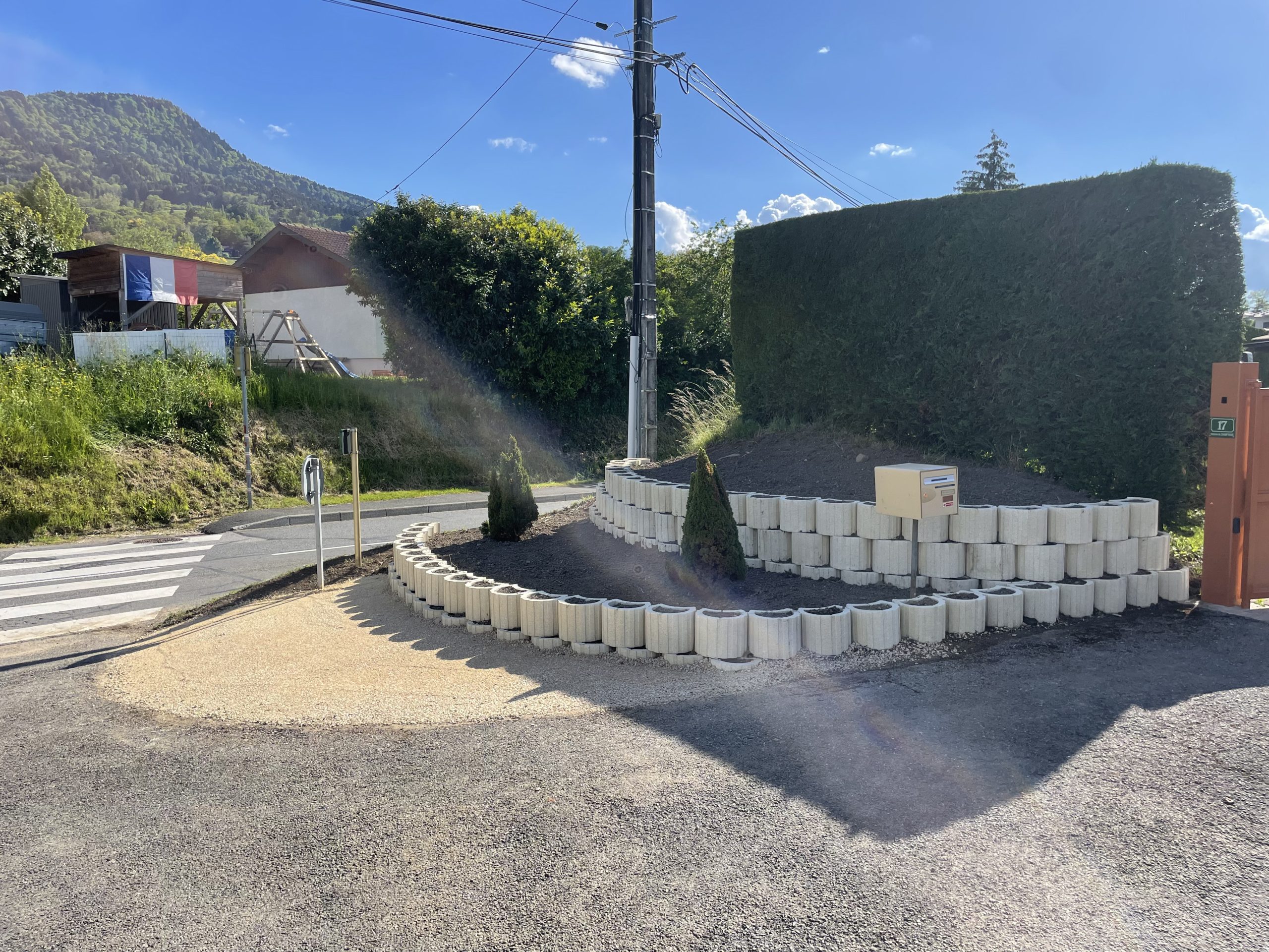Aménagements extérieurs à Bons-en-Chablais